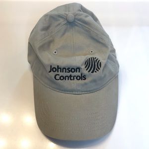 Mens Gray Hat Johnson Controls